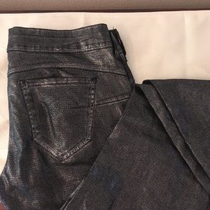 Benneton Silver Skinny Jeans